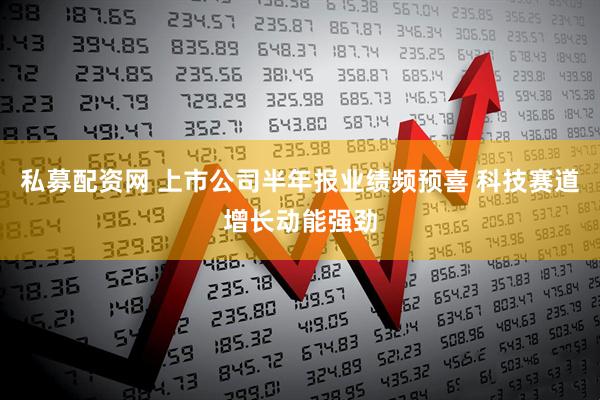 私募配资网 上市公司半年报业绩频预喜 科技赛道增长动能强劲